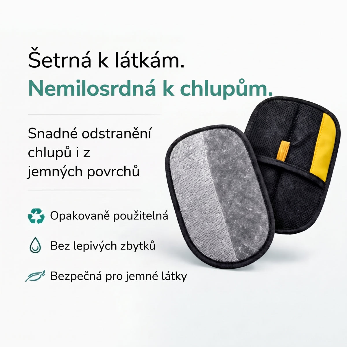 Swipie DUO – rukavice na zvířecí chlupy